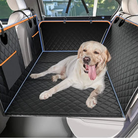 Juicepet Large Medium Small Dogs Back Seat Cover Waterproof Dirt-proof Car Riding Device Extension Bed Large Pet Car Seat Cover
