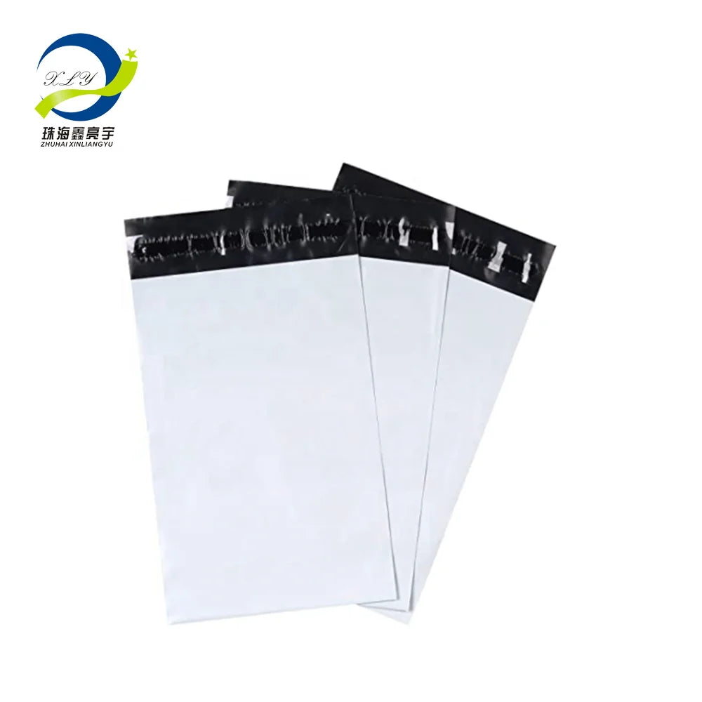18*24inch(45*60CM)  2.36mil Eco Friendly White Color Poly Shipping Bag Water Proof Self Adhesive Mailer Mailing Bags