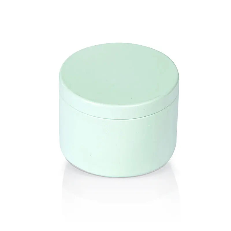 Factory Direct 6oz Candle Tins With Lid Seamless Metal Solid Perfume Gift Tin Container  Cheap Price Stock Round Tin Candle Jars