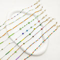 New Design Colorful Eye Glasses Chain Summer Sweet Glass Holder Lanyard Pearl Sunglass Chains for Women Girls