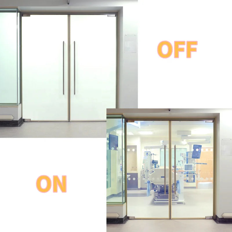 Pdlc Smart Glass Film PDLC Smart Film with Remote Control Smart Tint Transparency Smart Glass Electric Controlled Window Film