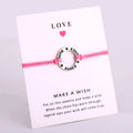 Manufacturer Fashionable Ballet Dance Mom Dancing Girl Dream Custom Antique Silver Plated Men Rope Ladies Dance Bracelet Women