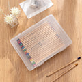 Transparent PP Plastic Office Organizer Eco-friendly Durable Desktop Storage Container