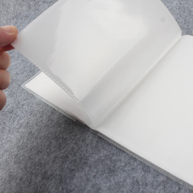 BSCI Blank clear Plastic Photo Album Cover