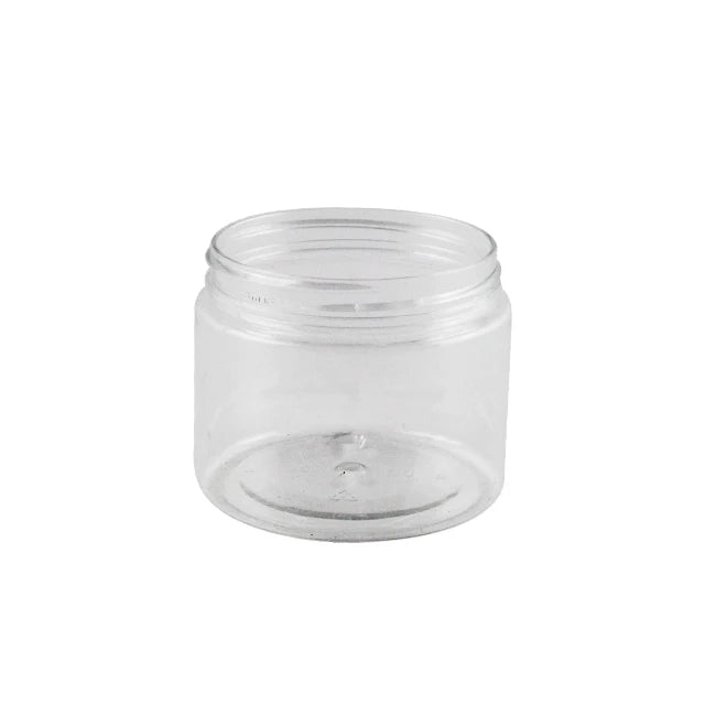 200ml Eco-Friendly Plastic PET Food Jars Cylinder Shape Wide Open ZY-JR200-01 Model Screw Top Factory Price Fast Delivery