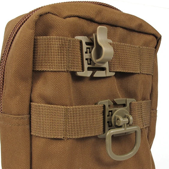 Outdoor Camping Backpack Accessories Molly Molle System 8-segment Rotatable Water Pipe Water Bag Clip