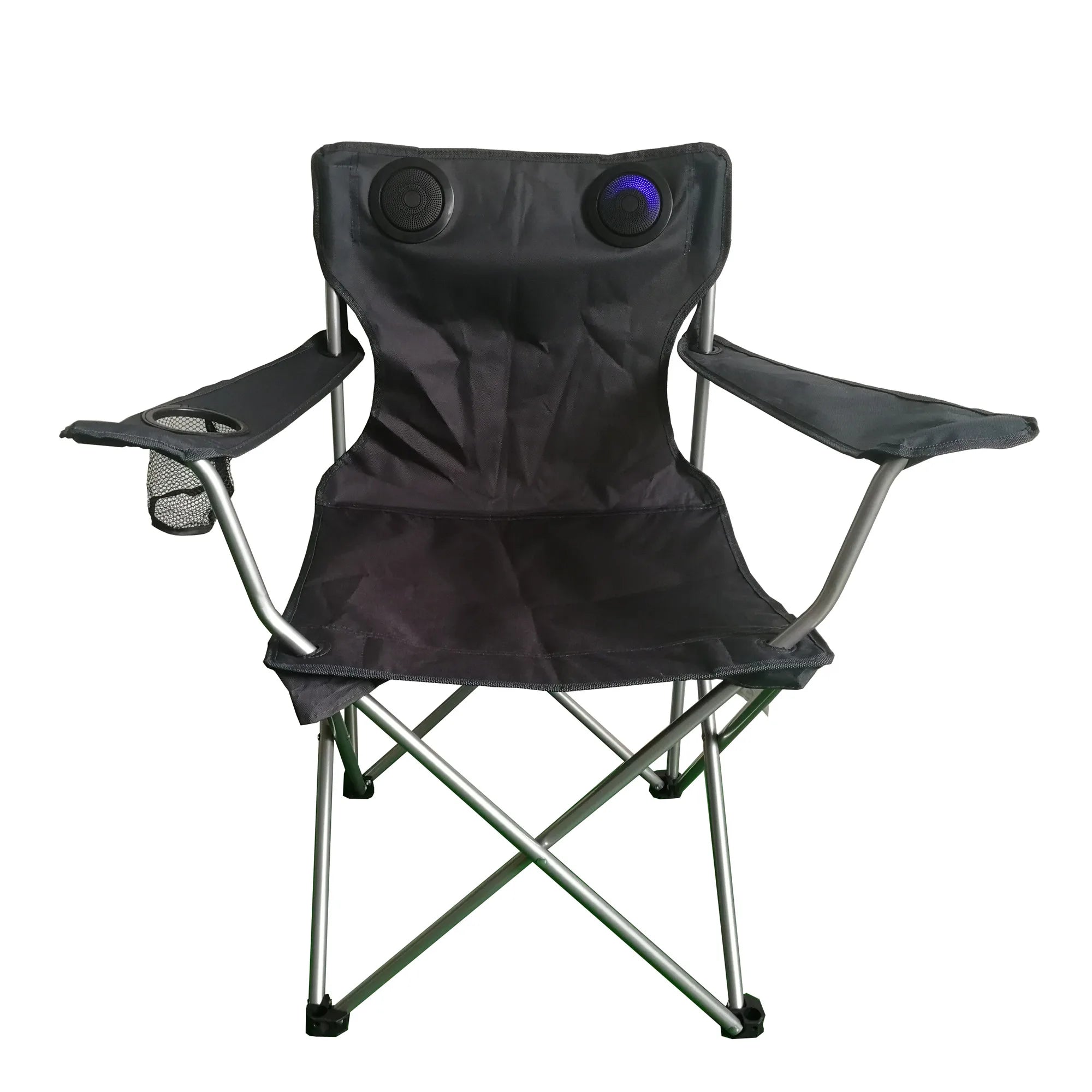 Beach Chair Folding Chair with Wireless Speakers for Outdoorcamping & Hiking