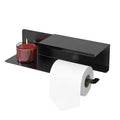 SUS 304 Stainless Steel Modern Wall Mounted Toilet Paper Roll Holder Rustproof Kitchen Tissue Holder Shelf