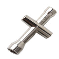 Small Cross Wrench Hex Socket Carbon Steel Tire Removal Tool for 1:16 1:10 Vehicle Compatible M2 M3 M4 Nut for RC Car Socket