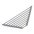 Dishwashing Basin Drain Non Slip Filter Sink Orain Rack Foldable Water Control Rack Triangular  Storage Holders Racks