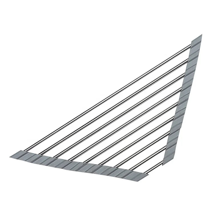 Dishwashing Basin Drain Non Slip Filter Sink Orain Rack Foldable Water Control Rack Triangular  Storage Holders Racks