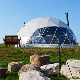 Steel Frame Geodesic Domo Wedding Tents for Events
