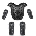 Childhood Protective Motocross Armor Vest Boys and Girls Skiing Skating Kid Motorcycle Gear with Breathable Elbow Knee Guard