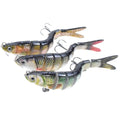 142mm 26g 8 Sections Multi Section Simulation ABS Jointed Sinking Hard Bait Lure Bait Sea Fishing Bait