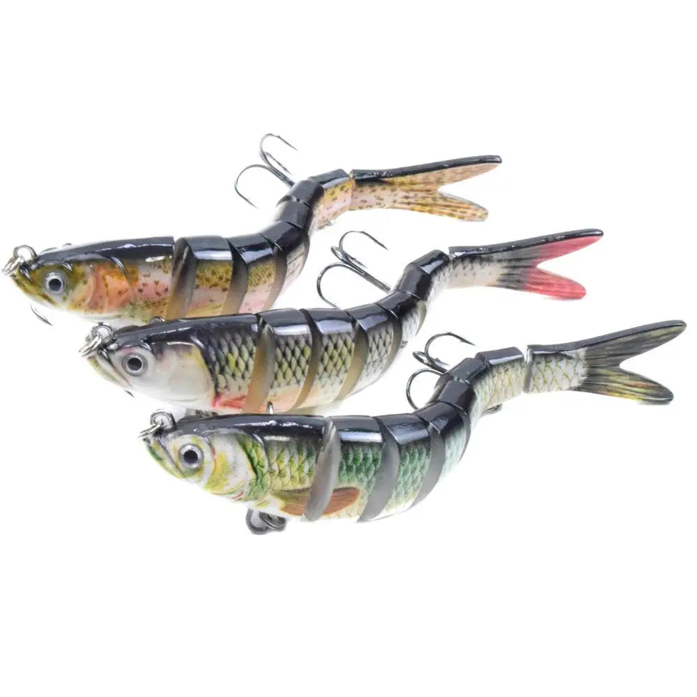 142mm 26g 8 Sections Multi Section Simulation ABS Jointed Sinking Hard Bait Lure Bait Sea Fishing Bait