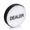 Factory Supply Acrylic Pressing Casino Series Black and White Double-sided Poker Cards Guard Poker Button-Peach Heart Dealer