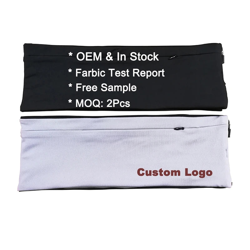 In Stock Unisex Running Waist Belts Wholesale Designer Customized logo Women Men Waterproof Runner Belt Fanny Pack Waist Bags