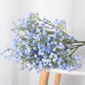 Hot Sale Soft Rubber Artificial Flower Bouquet Wedding Decoration Babysbreath Bouquet