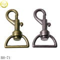 Wholesale Zinc Alloy Lanyard Keyring Buckle Dog Collar Spring Swivel Trigger Clips for Handbag Accessory