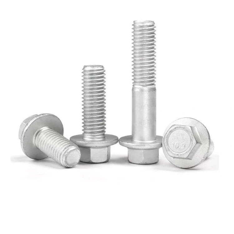 M6 M8 M10 M12 M14 M16  Grade 8.8 10.9 Full Thread Partial Thread Dacromet Flange Hex Head Bolts