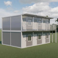 20ft Portable Breathable Prefab Detachable Container Home for Office Building & House Use Modern Design 1 Year Warranty Anshiju