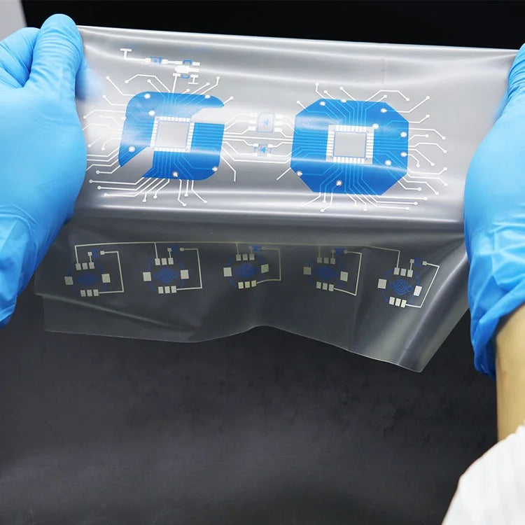 Soft TPU Screen Printed Electrodes Biosensor Flexible Plastic Medical Disposables Printed Agcl Electrode for Electrochemical