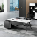 Modern CEO Office Desk Executive Wooden L Shape Office Desks Boss Luxurious Office Table