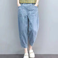 Boutique Wholesale 2025 Summer New Fashionable Loose Fit Slimming High Waist Casual Women's Jeans