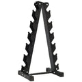 Home Gym Fitness 6-Tier Dumbbell Rack Storage Stand Steel and Metal Vertical Weight Tree Hex Wide Home Gym Fitness