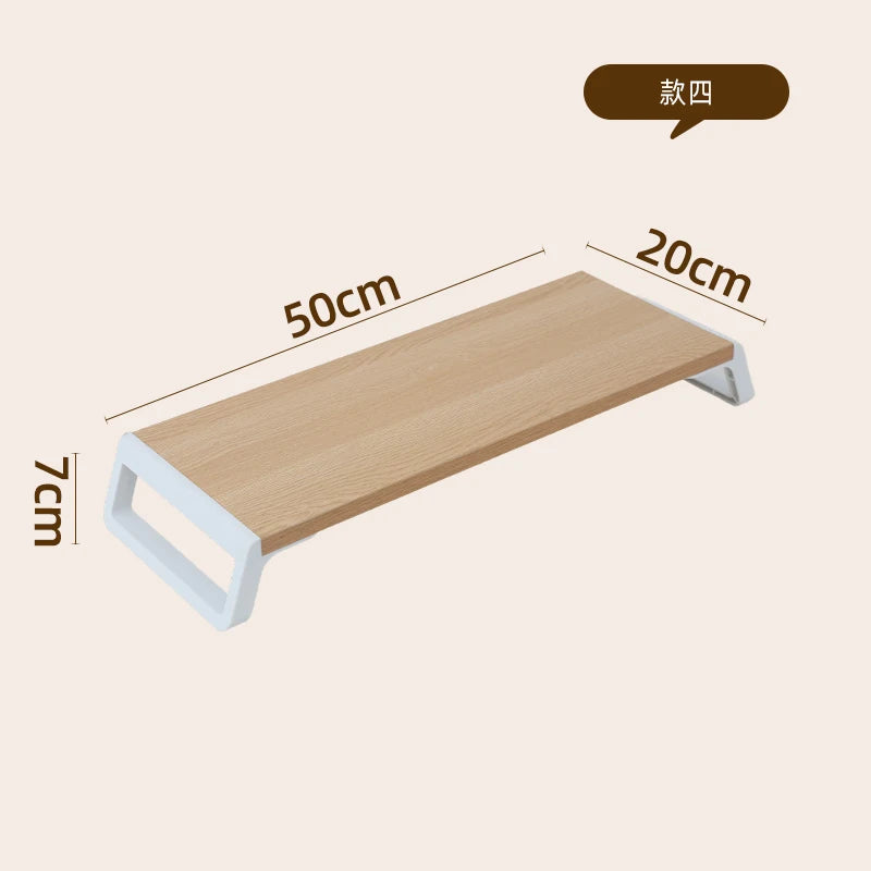 High Quality Double Layer Extended Expandable Usb Monitor Stand Riser for Gaming Computer Stand