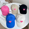 Landfond  High Quality Outdoor Spring New Love Baseball Hat for Boys and Girls Printed Kids Cap