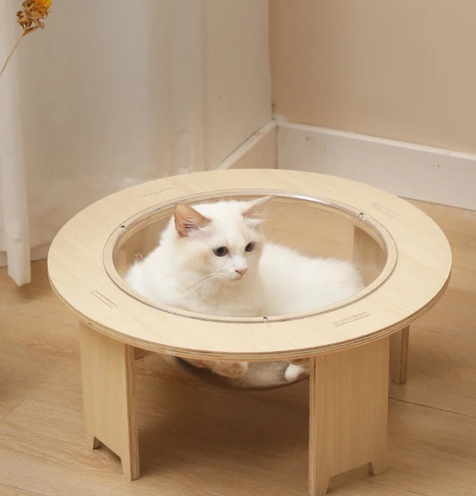 RM Space Capsule Cat Nest Four Seasons Universal Cat Safe Sleep Climbing Frame Pet Supplies