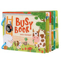 Quiet Early Learning Activity Puzzle Paste Matching Game Children's Educational Farm Busy Book Toys Magic Tape Paper Material
