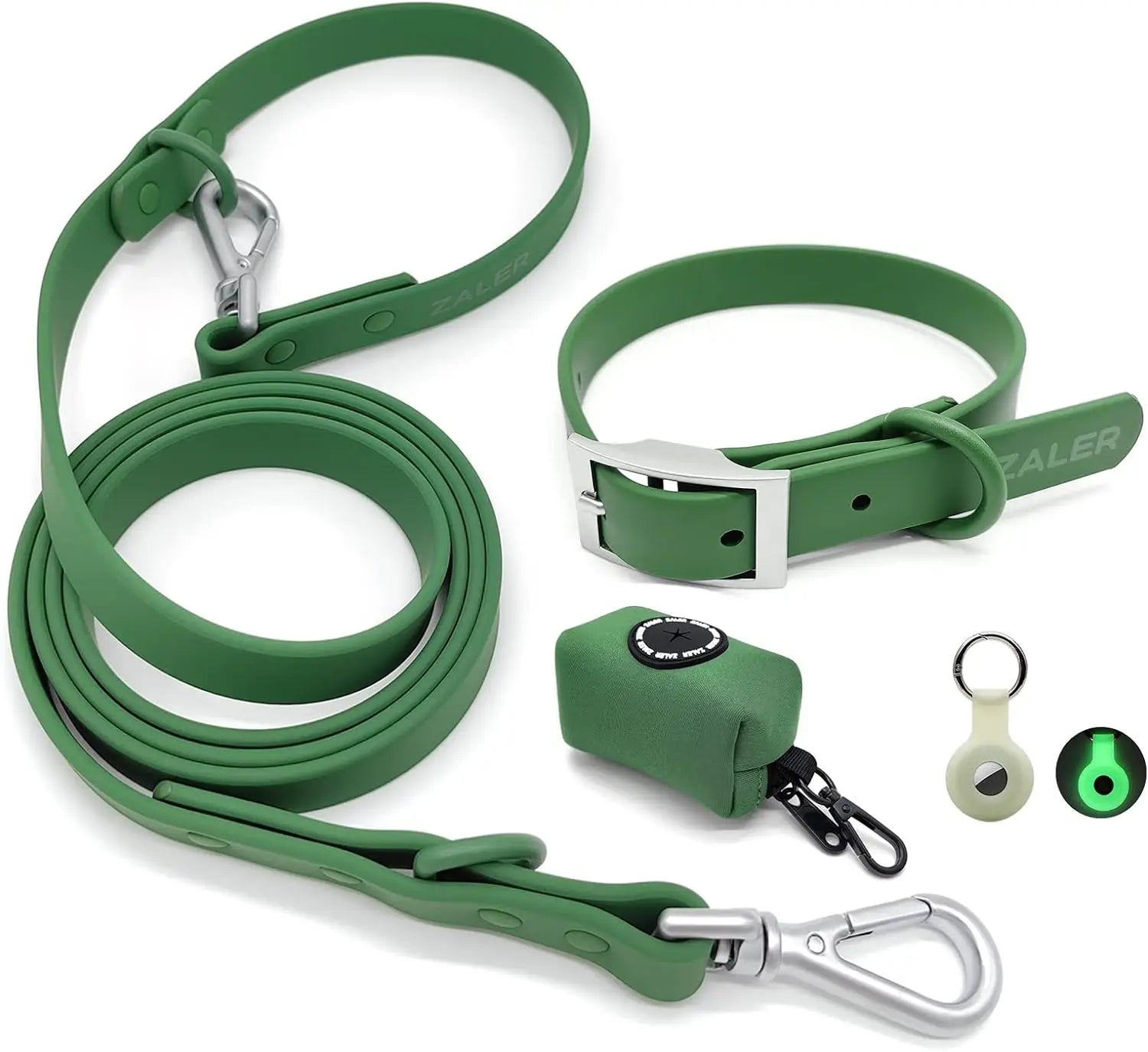 Adjustable Waterproof  PVC Pet Collar for Dogs and Cats