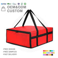 Large Insulated Pizza Carrier Bag 20x20 Food Bag for Personal or Professional Delivery for Beach Use