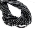 AB0859 Red Black Agate Onyx Cylinder Column Tube Beads for DIY Jewelry Making