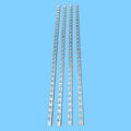 Metal Keyhole Tracks for Horse Show Jumping Length 1.5 m Iron Galvanized Material