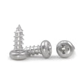 M5 M6 Metric Measurement System 6061 Aluminum Pan Cross Self Tapping Screw