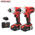 KAFUWELL PA4975A Other Impact Wrench Combo Hand Held Portable Cordless Auger Electric Power Drills Tools Kits Set