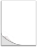 Recyclable A4 Size Waterproof Inkjet Vinyl Sticker Label Paper for Laser and Inkjet Printer