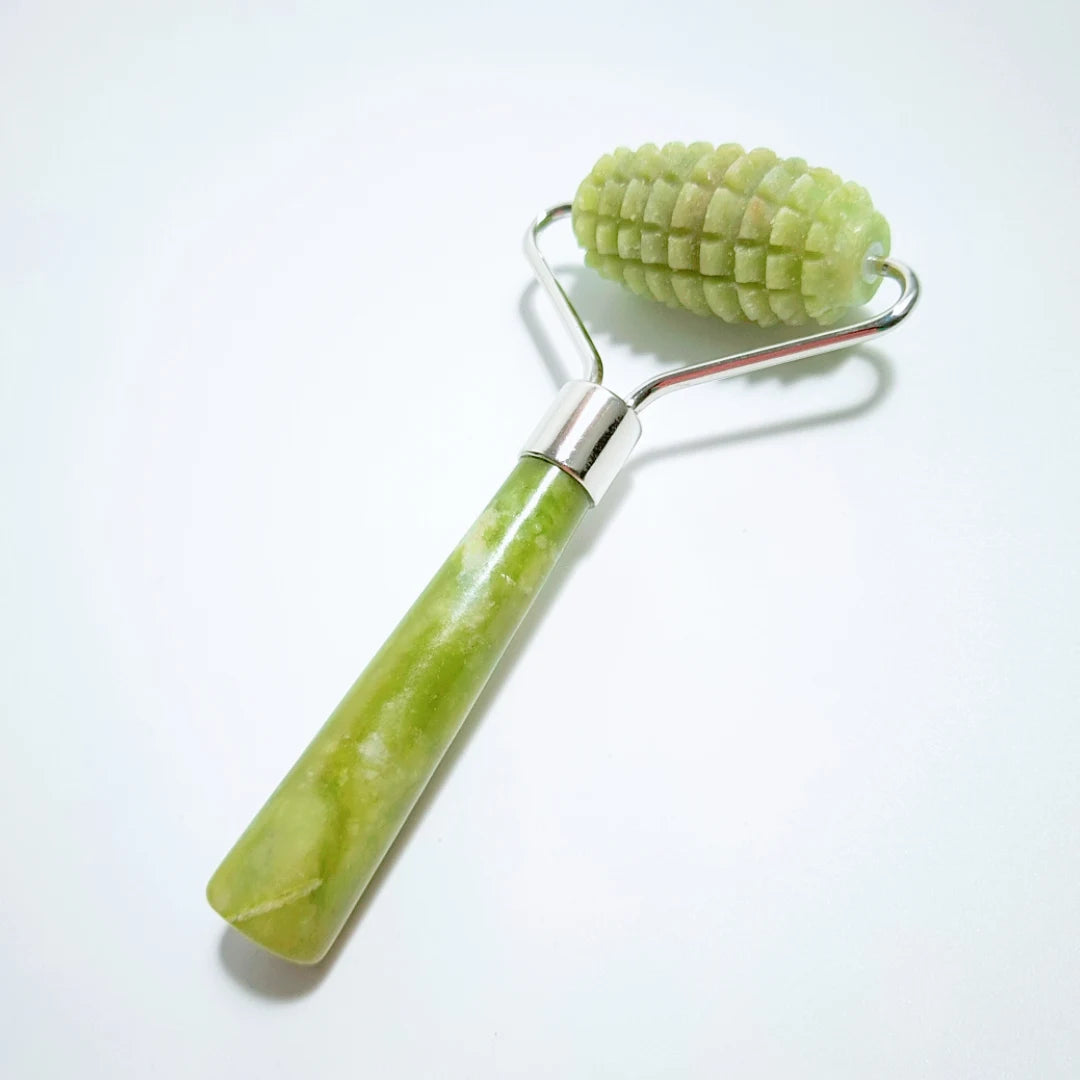 HY Beauty Massager Xiuyan Jade Roller Stone Roller for Acne Treatment