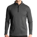 Men's Running Fitness Quick Drying Quarter Zip Shirt 1/4 Zip Pullover Hoodie Athletic Men Long Sleeve Gym T Shirt
