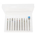Good Quality Tornado 10 Pcs Diamond Nail Drill Bits Set With Box