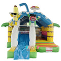China Manufacturer High Quality Summer Party Bouncy Castle Slide Combo PVC Inflatable Jumping Castle with Slide for Sale