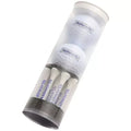 Best Selling Empty Transparent for PC/PETG Plastic Tube Container with Hot Stamping for Golf Ball Storage