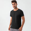 Wholesale Sports Running Sportswear Compression Gym Men's Muscle Fitness Wear Bamboo Fiber T-shirt