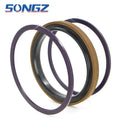Factory Wholesale Hydraulic Cylinder Seals Cu-PTFE Composite SPGW Combined Sealing 125*102*15.5mm Mechanical Seal