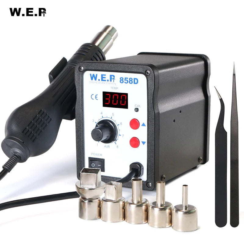 WEP 858D Welding Machine for Repair Easy to Operate Hot air Desoldering Station