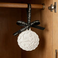 Hanging Scented Ceramic Car Aroma Plaster Pendant Wardrobe Air Freshener Porcelain Flower Home Fragrance Essential Oil Diffuser