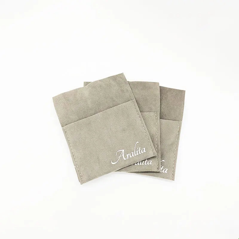 Wholesale Custom Flap Bags Jewelry Velvet Bag Watch Packaging Pouch Envelope Velvet Pouches Customized